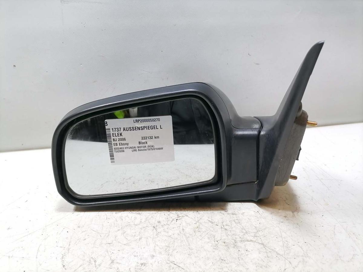 Hyundai Tucson JM original Au&szlig;enspiegel links EB Ebony Black elektrisch BJ06